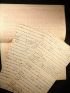 BLANCHOT : A l'ombre du romanesque. Manuscrit autographe et tapuscrit complets - Signiert, Erste Ausgabe - Edition-Originale.com