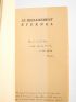 BLANCHOT : Le ressassement éternel - Signed book, First edition - Edition-Originale.com