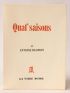 BLONDIN : Quat'saisons - Erste Ausgabe - Edition-Originale.com