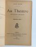 BLUM : Au Théâtre (Deuxième série) - Libro autografato, Prima edizione - Edition-Originale.com