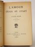 BOIS : L'amour doux et cruel - Libro autografato, Prima edizione - Edition-Originale.com