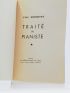 BONNEFOY : Traité du pianiste - Autographe, Edition Originale - Edition-Originale.com