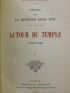 BORD : Etudes sur la question Louis XVII. Autour du Temple (1792-1795) Tome I à III - Prima edizione - Edition-Originale.com