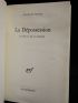 BOREL : La dépossession. Journal de Ligenère - Signed book, First edition - Edition-Originale.com