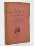 BOSC DE VEZE : Traité théorique et pratique du haschich et autres substances psychiques - Edition Originale - Edition-Originale.com