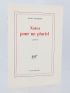 BOSQUET : Notes pour un pluriel - First edition - Edition-Originale.com