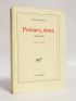 BOSQUET : Poèmes, deux (1970-1974) - Autographe, Edition Originale - Edition-Originale.com