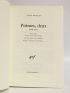 BOSQUET : Poèmes, deux (1970-1974) - Signiert, Erste Ausgabe - Edition-Originale.com
