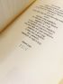 BOSQUET : Quatre testaments et autres poèmes - Signiert - Edition-Originale.com