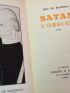 BOSSCHERE : Satan l'obscur - Autographe, Edition Originale - Edition-Originale.com
