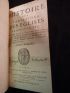 BOSSUET : Histoire des variations des Eglises protestantes. Avertissemens aux protestans sur les lettres du Ministre Jurieu contre l'Histoire des variations - Edition-Originale.com