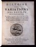 BOSSUET : Histoire des variations des Eglises protestantes - First edition - Edition-Originale.com