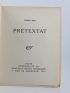BOST : Prétextat - First edition - Edition-Originale.com