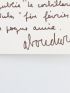 BOUDARD : Carte de voeux adressée à son grand ami le journaliste bruxellois, également grand ami et biographe de Georges Brassens, André Tillieu - Signed book, First edition - Edition-Originale.com