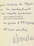 BOUDARD : Les combattants du petit bonheur - Autographe - Edition-Originale.com