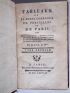 BOUFFLERS : Tableaux de la bonne compagnie de Versailles et de Paris - Erste Ausgabe - Edition-Originale.com