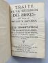 BOUHIER : Traité de la succession des meres, en vertu de l'édit de Saint-Maur - Edition Originale - Edition-Originale.com