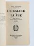 BOUNINE : Le Calice de la Vie - Erste Ausgabe - Edition-Originale.com