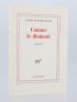 BOURBON BUSSET : Comme le diamant - Journal IV - First edition - Edition-Originale.com