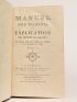 BOURDE DE VILLEHUET : Manuel des marins ; ou Explication des termes de marine - First edition - Edition-Originale.com