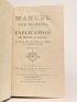 BOURDE DE VILLEHUET : Manuel des marins ; ou Explication des termes de marine - Prima edizione - Edition-Originale.com