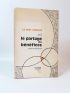 BOURDIEU : Le partage des bénéfices - Signed book, First edition - Edition-Originale.com