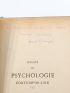 BOURGET : Essais de psychologie contemporaine - Libro autografato - Edition-Originale.com