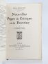 BOURGET : Nouvelles pages de critique et de doctrine - First edition - Edition-Originale.com