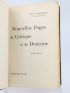BOURGET : Nouvelles pages de critique et de doctrine - Erste Ausgabe - Edition-Originale.com