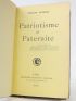 BOVERAT : Patriotisme et paternité - Signiert, Erste Ausgabe - Edition-Originale.com