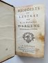 BOYER D'ARGENS : Memoires et lettres de M. le Marquis d'Argens - Edition-Originale.com