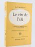 BRADBURY : Le Vin de l'Eté - Prima edizione - Edition-Originale.com