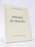 BRASILLACH : Poèmes de Fresnes - Edition Originale - Edition-Originale.com