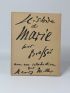 BRASSAÏ : Histoire de Marie - Signed book, First edition - Edition-Originale.com