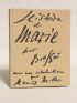 BRASSAÏ : Histoire de Marie - Autographe, Edition Originale - Edition-Originale.com