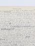 BRETON : Manuscrit autographe signé complet du discours prononcé le 22 février 1952 à la salle Wagram en faveur des condamnés à mort espagnols - Signiert, Erste Ausgabe - Edition-Originale.com