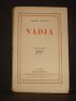 BRETON : Nadja - First edition - Edition-Originale.com