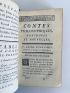 BRICAIRE DE LA DIXMERIE : Contes philosophiques et moraux - Prima edizione - Edition-Originale.com