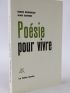 BRINDEAU : Poésie pour vivre - Edition Originale - Edition-Originale.com