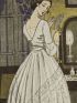 As-tu été sage ? Robe du soir et robe d'enfant de Jeanne Lanvin. (La Gazette du Bon ton, n°1. Février 1920 - Planche 6: ) - Erste Ausgabe - Edition-Originale.com