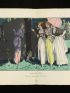 L'indiscrète. Robes de garden-party de Chéruit. (La Gazette du Bon ton, n°6. Juin 1914  - Planche 59: ) - Erste Ausgabe - Edition-Originale.com