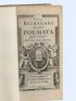 BUCHANAN : Poemata quae extant - Edition-Originale.com
