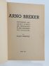 BUESCHE : Arno Breker Austellung in der Orangerie Paris 1942 - Catalogue de l'exposition des sculptures d'Arno Breker au Musée de l'Orangerie à Paris en 1942 - First edition - Edition-Originale.com