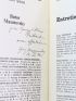 BUTOR : Obliques. Numéro spécial Michel Butor & Gregory Masurovsky - Autographe, Edition Originale - Edition-Originale.com