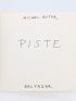 BUTOR : Piste - Autographe, Edition Originale - Edition-Originale.com