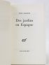 CABANIS : Des jardins en Espagne - Prima edizione - Edition-Originale.com