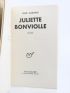 CABANIS : Juliette Bonviolle - First edition - Edition-Originale.com