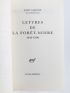 CABANIS : Lettres de la Forêt-Noire 1943-1998 - Libro autografato, Prima edizione - Edition-Originale.com