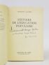 CACARES : Histoire de l'éducation populaire - Signiert, Erste Ausgabe - Edition-Originale.com