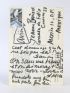 CALDER : Carte postale autographe signée d'Alexander Calder et Juan Luis Buñuel adressée à Jeanne Rucar épouse Buñuel - Autographe, Edition Originale - Edition-Originale.com